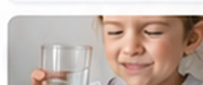 Child drinking water